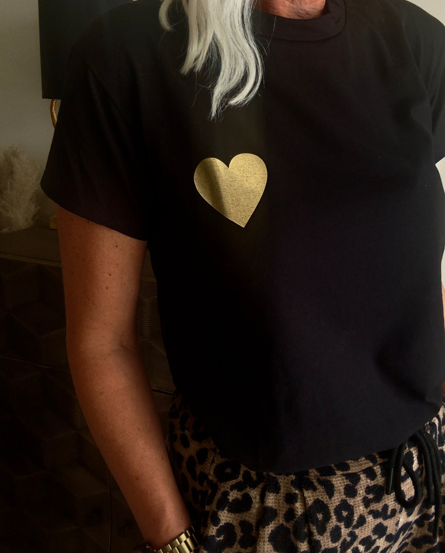 T-shirt Coeur