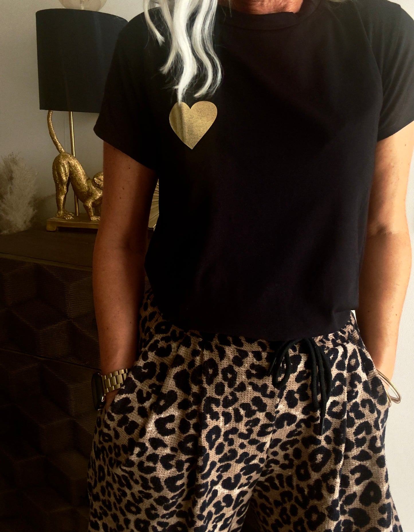 T-shirt Coeur