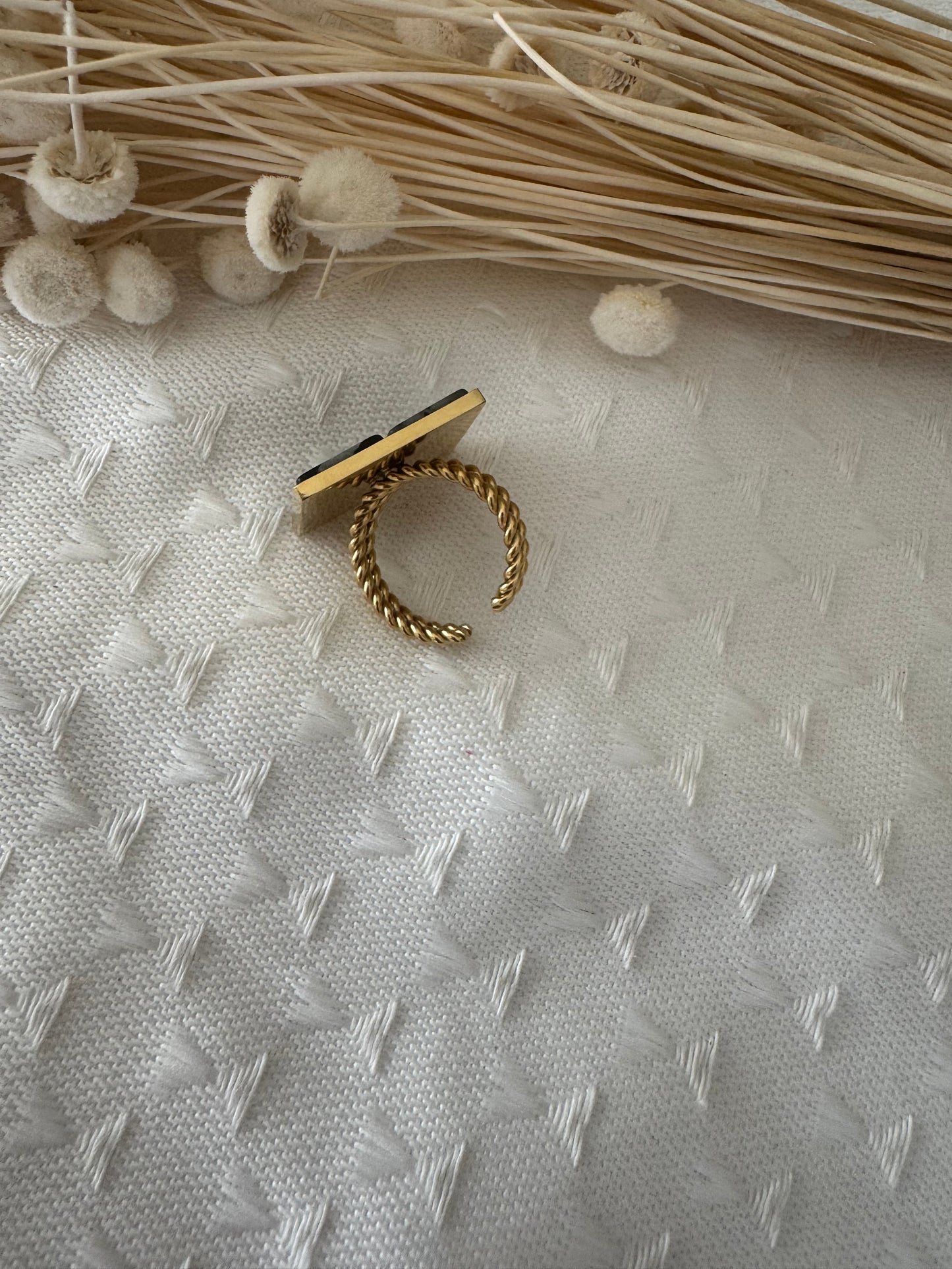 Bague Carrée