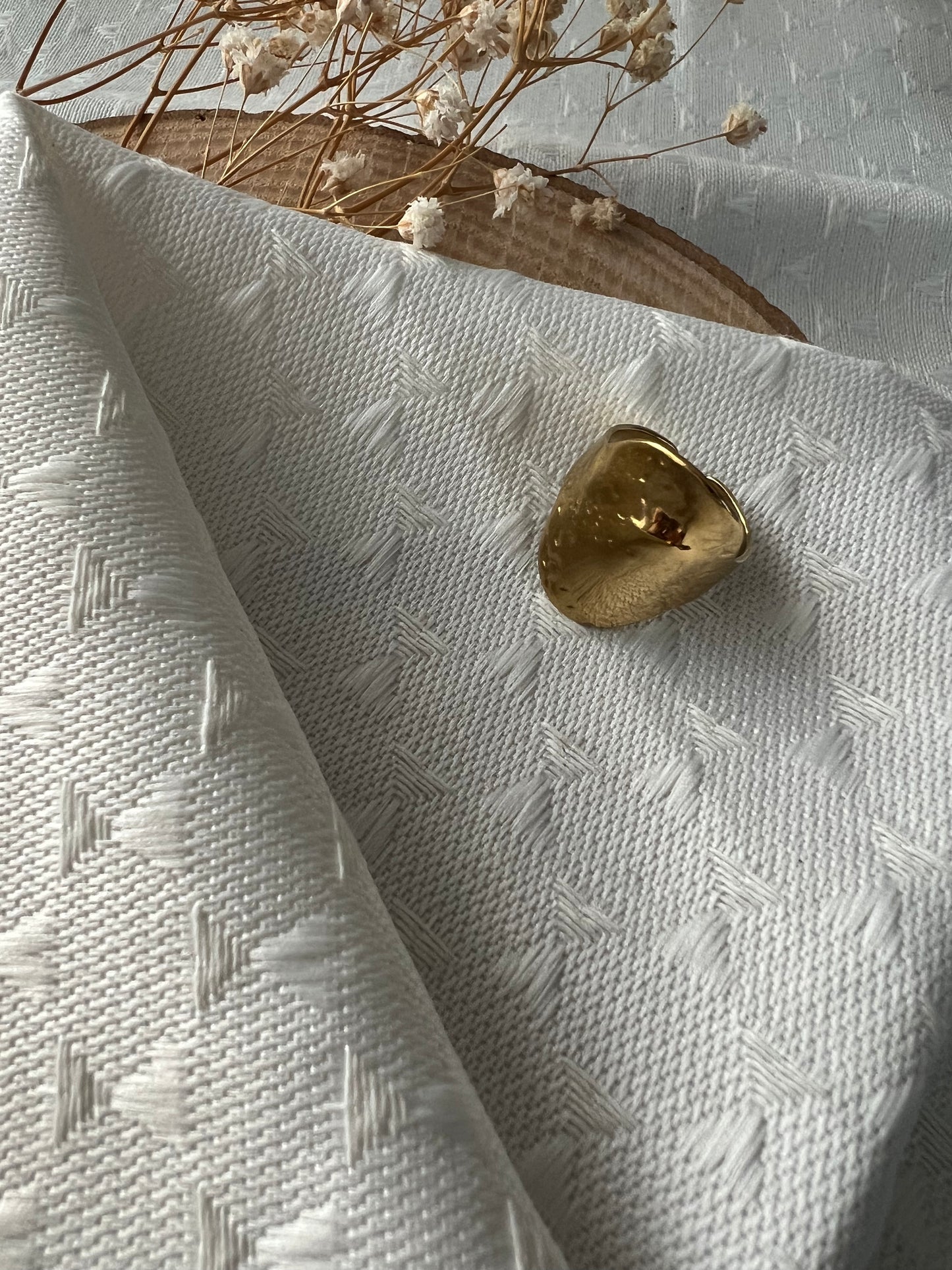 Bague Martelée