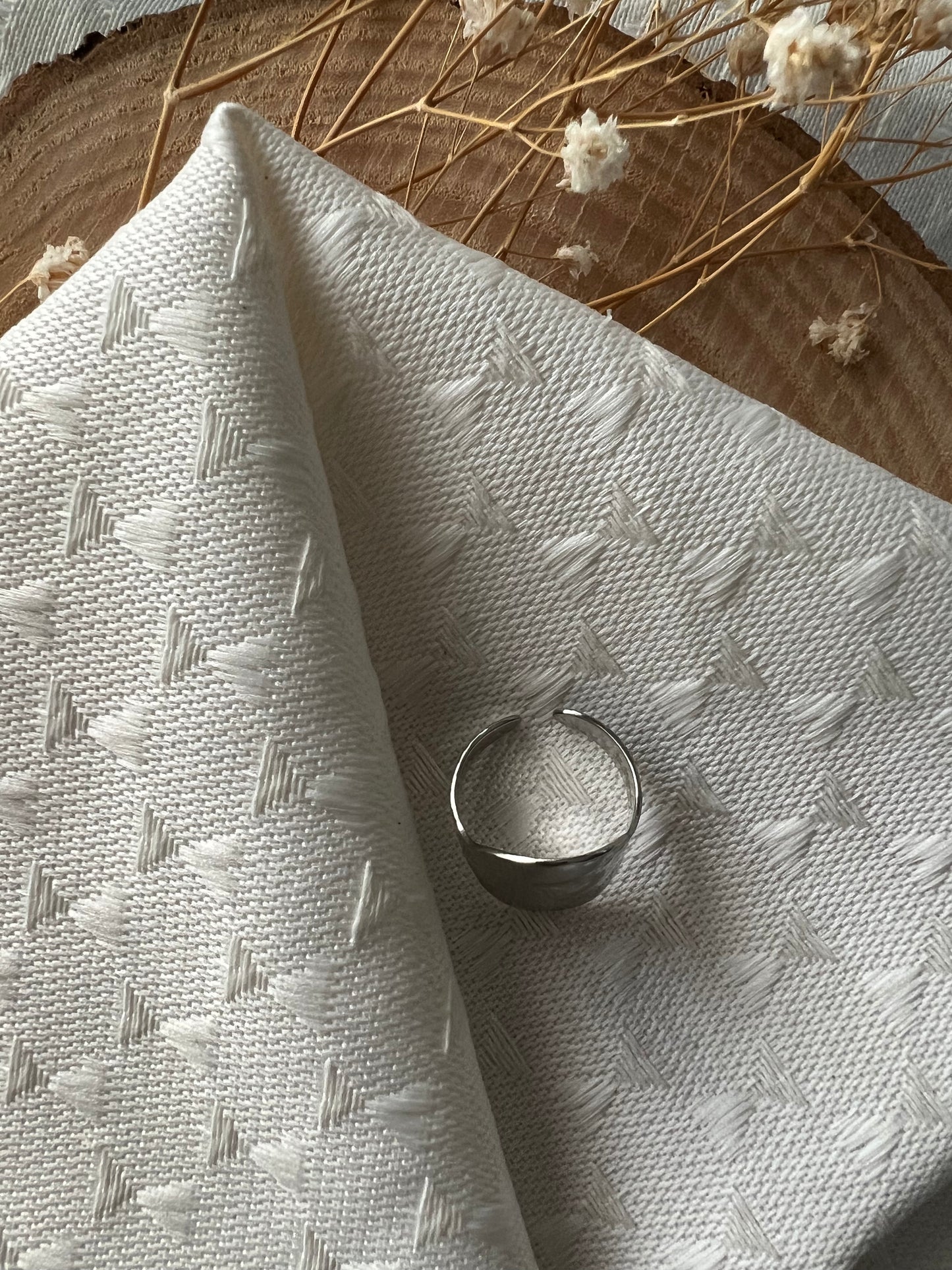 Bague Martelée