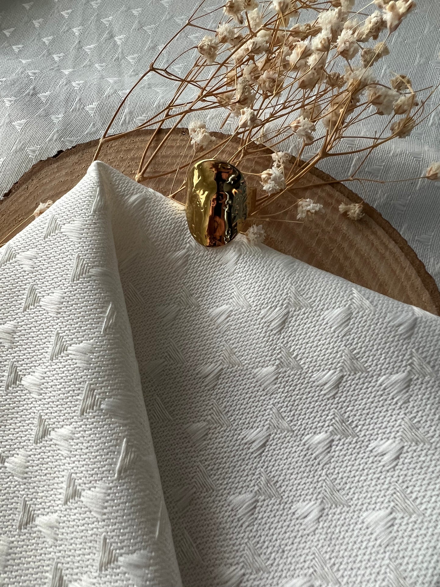 Bague Martelée