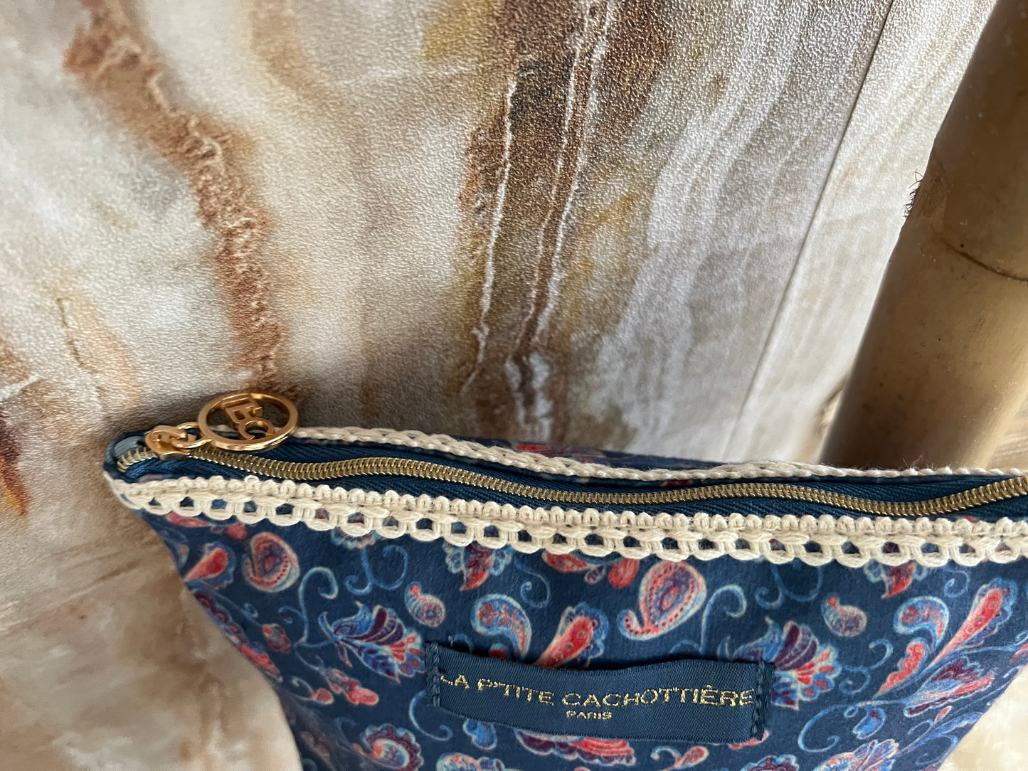 Pochette à frange Liberty